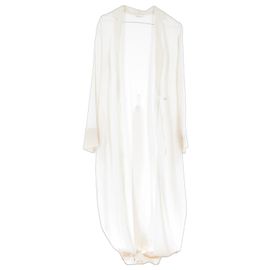 La Perla Silk Robe Beige Beige