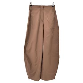 Autre Marque BROCCOLISALAD Brown Wide Leg Pants Brown