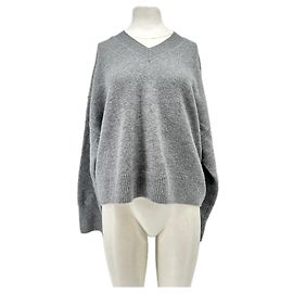Autre Marque Suéter de lã cinza Style Icon Collection Cinza
