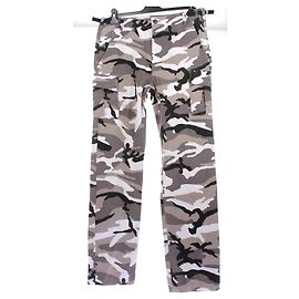 Balenciaga Calça cinza camuflada Cinza