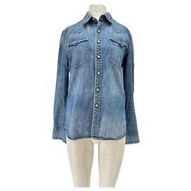 Giacca Western in denim blu Levi's Blu