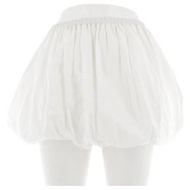 Autre Marque Gonna corta bianca in cotone SWF Bianco
