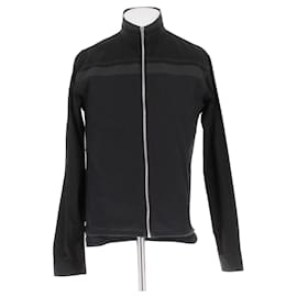 Camicia Dior nera in cotone con zip Nero