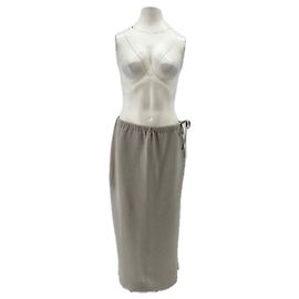 Autre Marque DEIJI STUDIOS Long Grey Skirt Grey