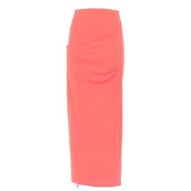 Falda larga Jacquemus naranja de viscosa Naranja