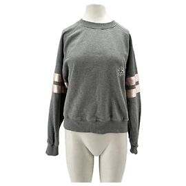 Repetto Grauer Pullover Grau
