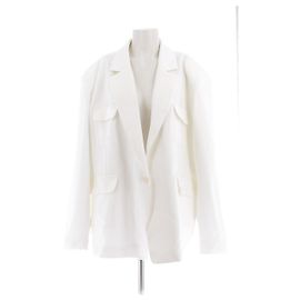 Autre Marque VASSIA KOSTARA Blazer Weiß Weiß