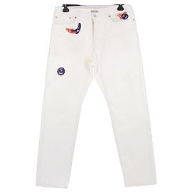 Dior White Cotton Jeans White