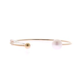 Autre Marque Bracciale in oro giallo e perla d'acqua dolce D'oro