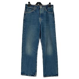 Jeans rectos azules de algodón Tommy Hilfiger Talla 29 Azul