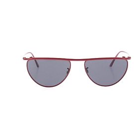 Khaite Lunettes de soleil rouges Rouge
