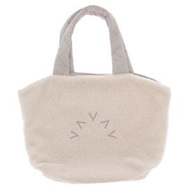 Autre Marque Borsa bianca in shearling Bianco