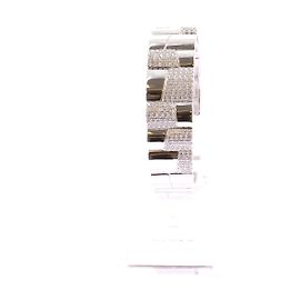 APM Monaco Jonc "Pavé" Argenté