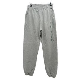 Autre Marque Calça de moletom cinza SPORTY & RICH de algodão Cinza