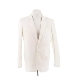 Blazer Dior blanco de algodón Blanco