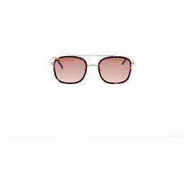 Cos Gafas de sol de carey Castaño