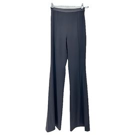 Autre Marque NADINE MERABI Black Flared Pants XS Black