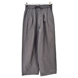 Autre Marque AMOMENTO Dark Grey Wide Leg Pants Grey