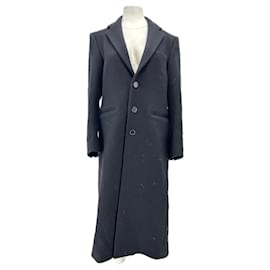 Autre Marque Black wool coat Black