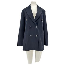 Blazer de algodón negro Apc Negro