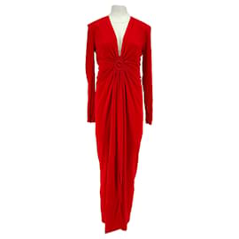 Mango Robe rouge Rouge