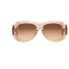Aquazzura Gafas de sol marrones "Bella" Castaño