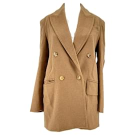 Blazer Max Mara de pelo de camello camel Camello