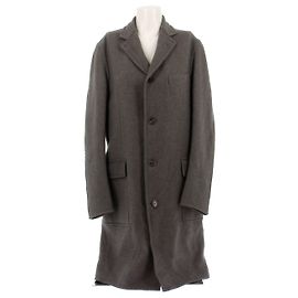 Hermès Cashmere Coat Grey Grey