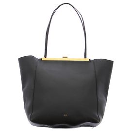 Céline Borsa Tote "Clasp Phantom" Nero