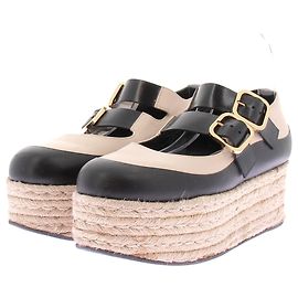 Marni Espadrilles compensées Beige