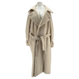 Autre Marque JAAF Beige Wool Trench Coat Beige