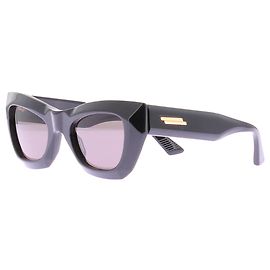Bottega Veneta Schwarze Sonnenbrillen Schwarz