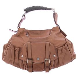 Bolso de mano Yves Saint Laurent de piel camel Camello