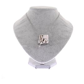 Paco Rabanne Silver pendant necklace Silvery