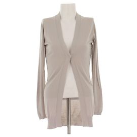 Brunello Cucinelli Beige Weste aus Kaschmir und Seide Beige