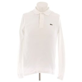 Lacoste Polo blanco de mangas largas Blanco