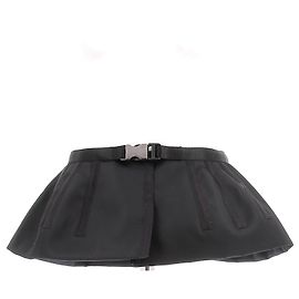 Prada Cinturón negro Negro