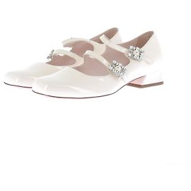 Roger Vivier Creme Pumps Babies Beige