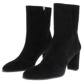 Autre Marque Bottines à talons en daim Noir