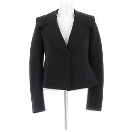 Giacca in lana nera Alaïa Nero
