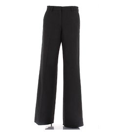 Dries Van Noten Wollhose Grau Grau