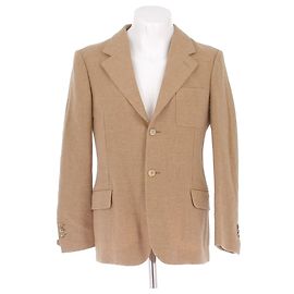 Yves Saint Laurent beige wool jacket Beige