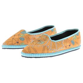 Emilio Pucci Chinelos de lona Laranja