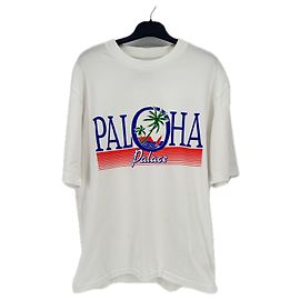 Autre Marque Camiseta blanca con estampado Blanco