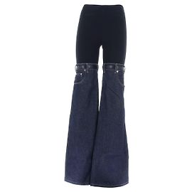 Coperni Pantalón bicolor Azul