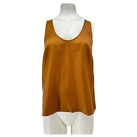 Autre Marque Kurzarm-Top 'Gaby' Orange
