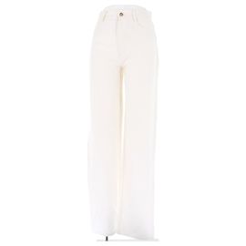 Autre Marque LOULOU STUDIO Ardea White Denim Jeans White