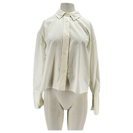 Autre Marque Camicia bianca "Pulau" Bianco