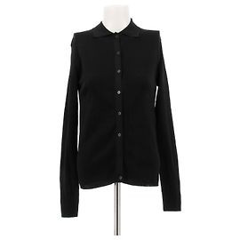 The row Colete preto de seda Preto
