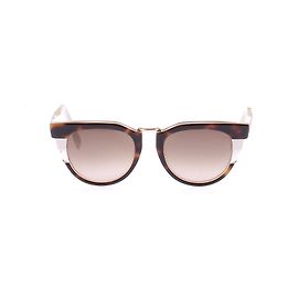 Fendi Óculos de sol tartaruga Marrom